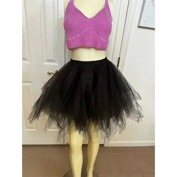 - JJ's House Women's Black Tulle Tutu Skirt S Ballet Dance Costume - Picture 1 of 12